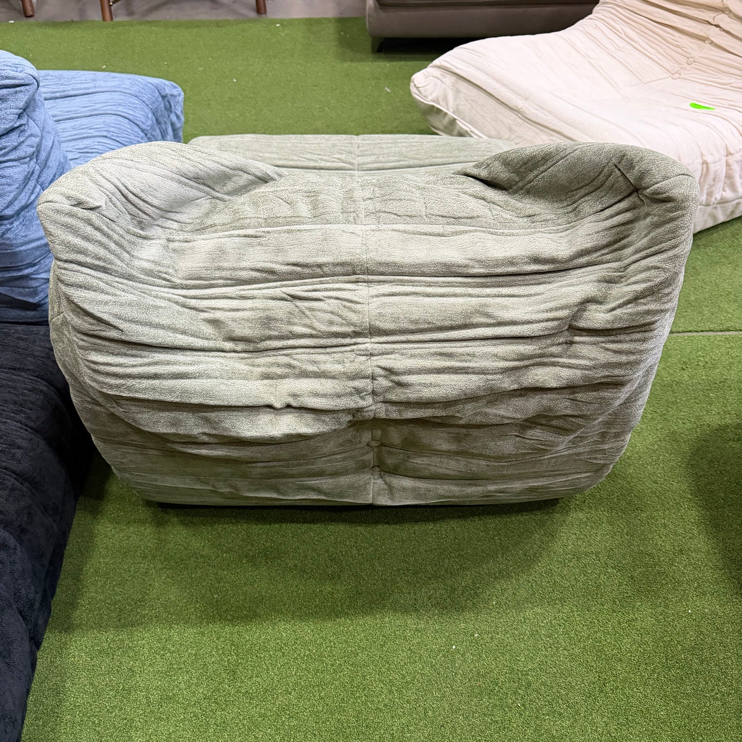 Mod1973 Lounge Chair - Chenille Weave: Mint