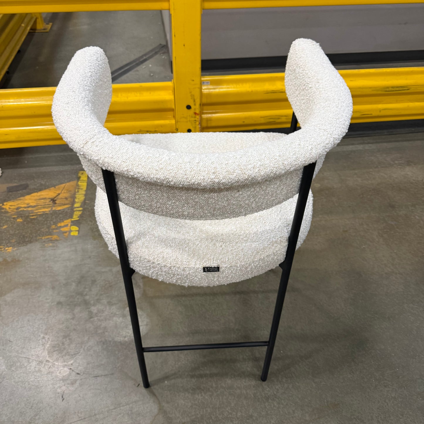 Elysian Counter Stool - Bouclé: Opal