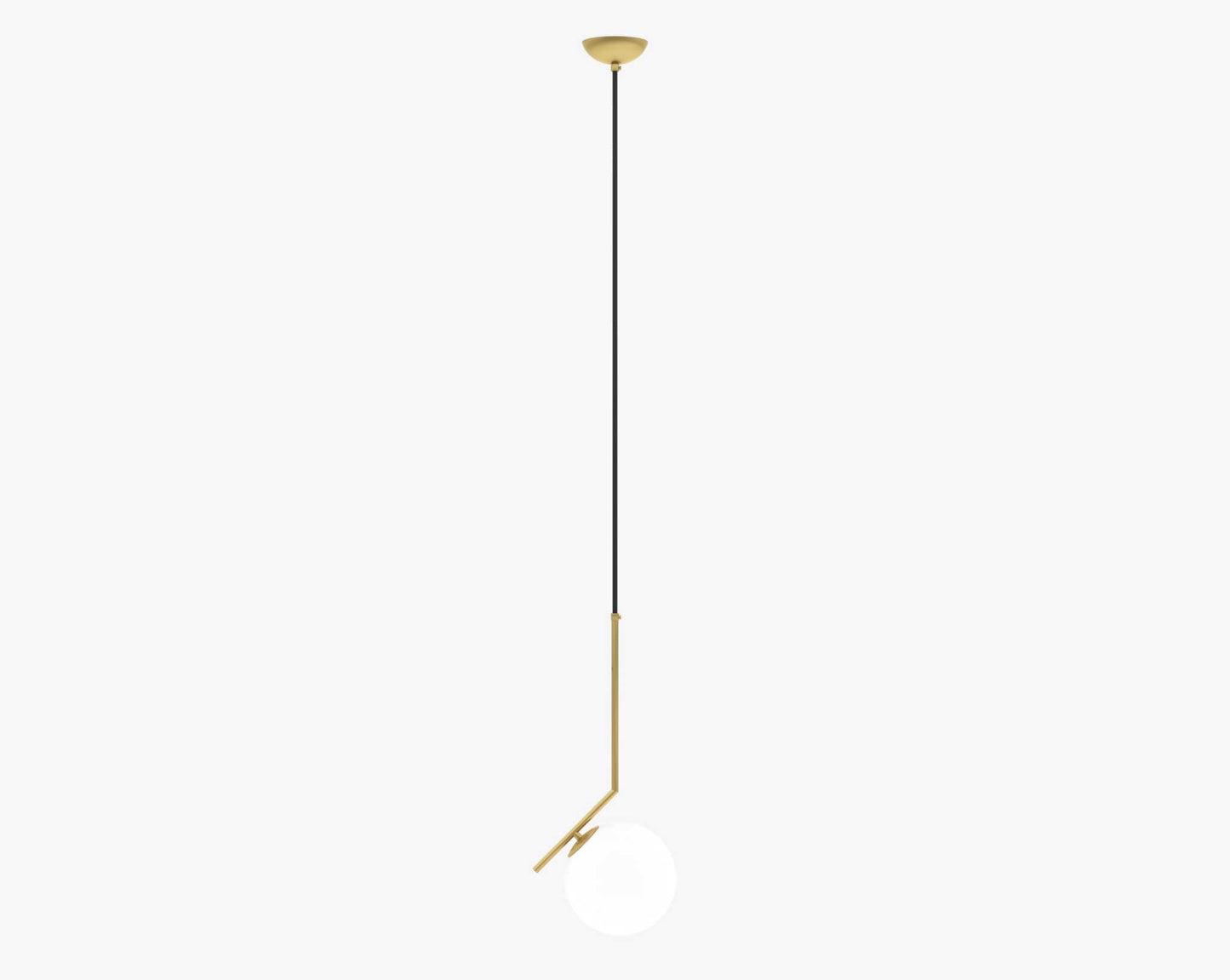 Iris Pendant - Brass Finish