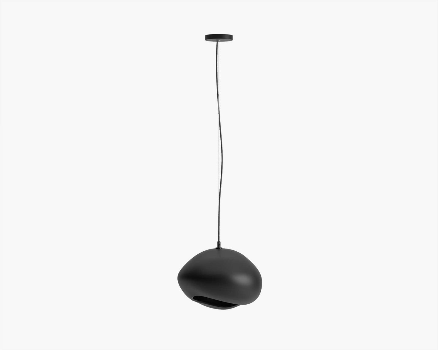 Organa Pendant - Small, Matte Black