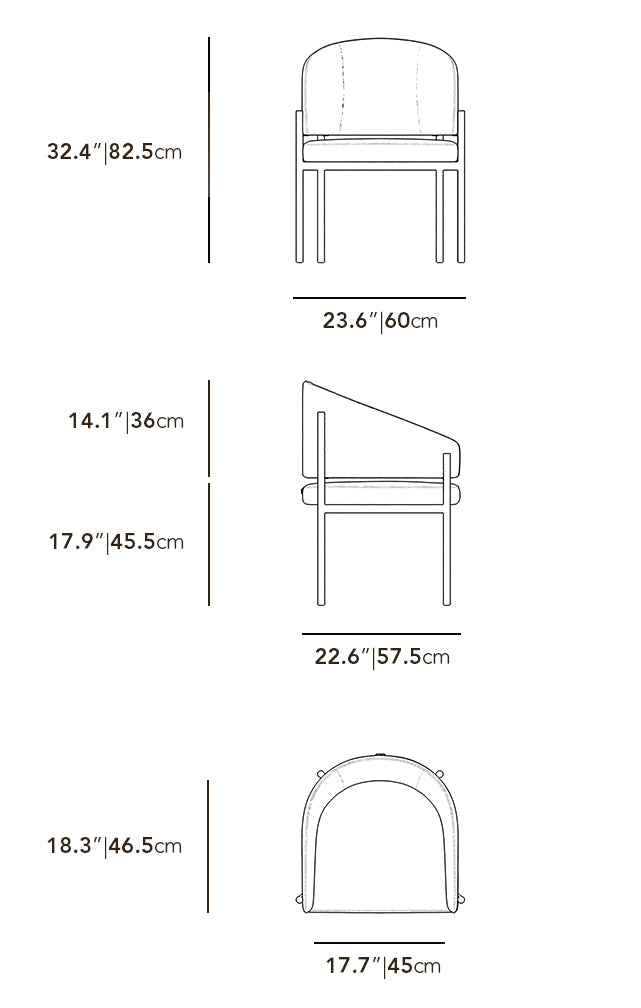 Solana Outdoor Dining Chair - Multiple Options Available
