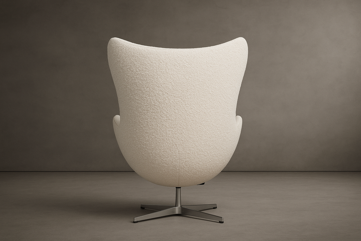 Egg Chair - Bouclé: Opal