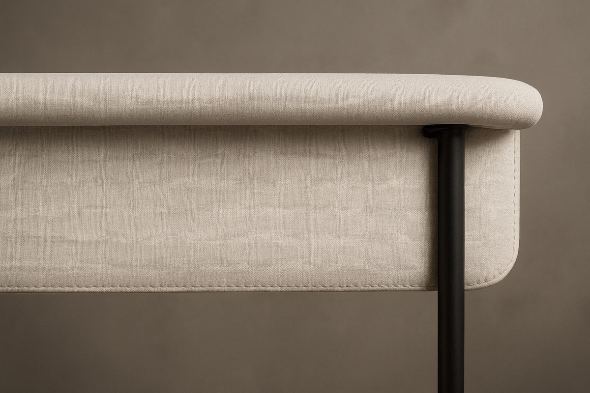 Elysian Dining Chair - Modern Felt: Nimbus