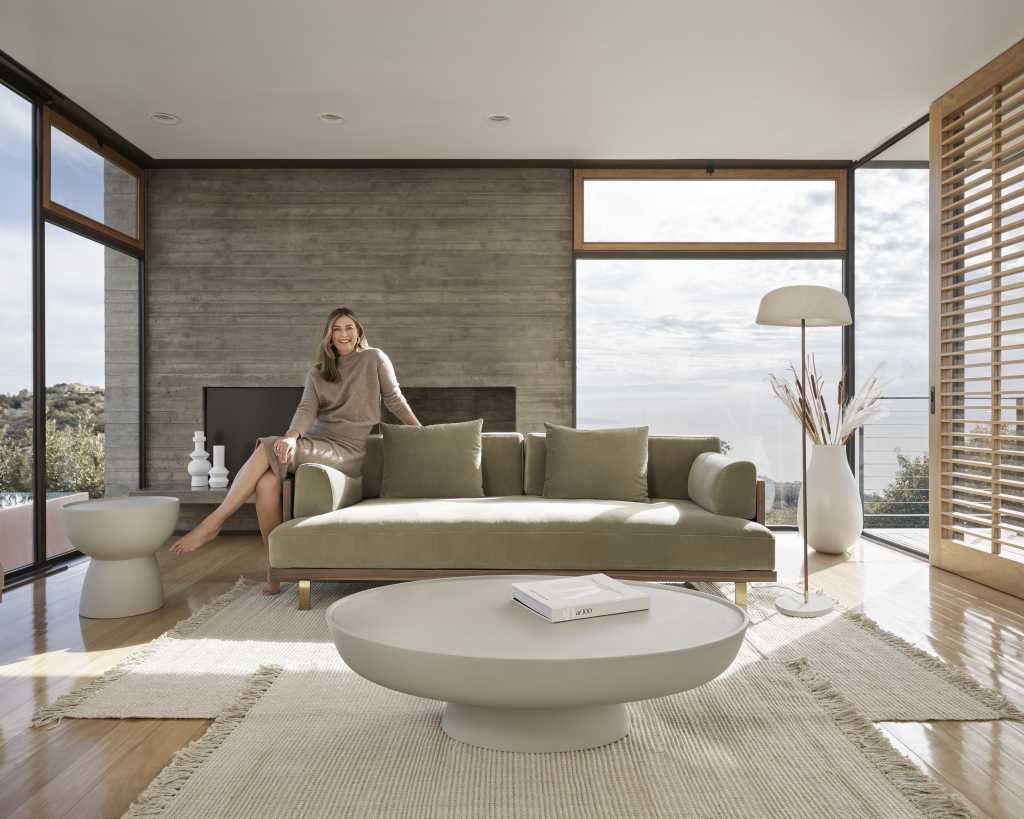 Maria Coffee Table - Olympia Wax Concrete