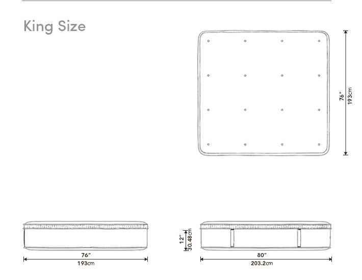 Alba Mattress - Bone, King