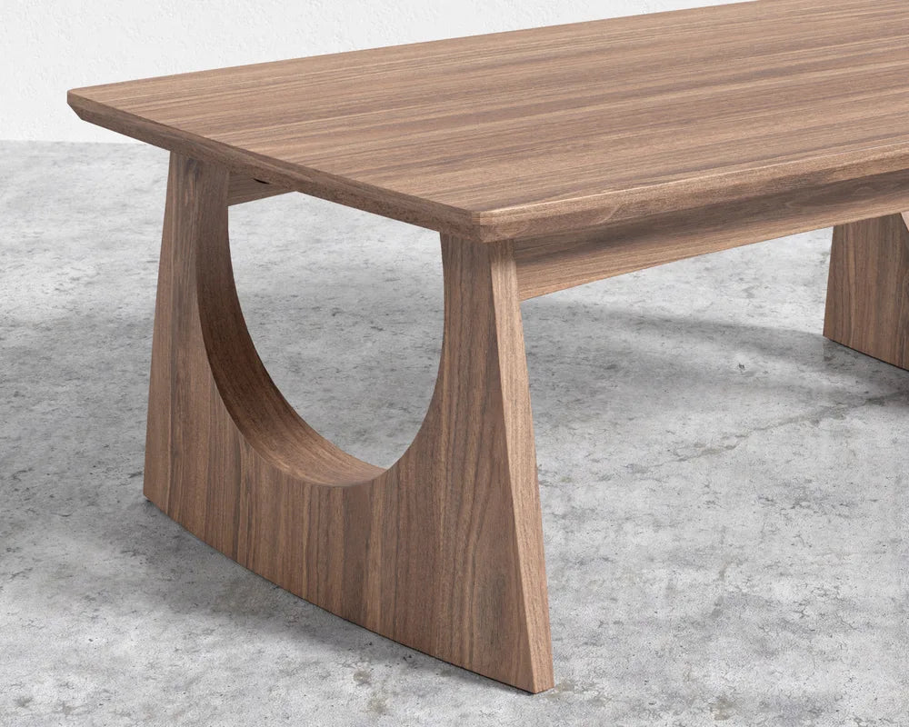 Arco Coffee Table - Walnut Veneer