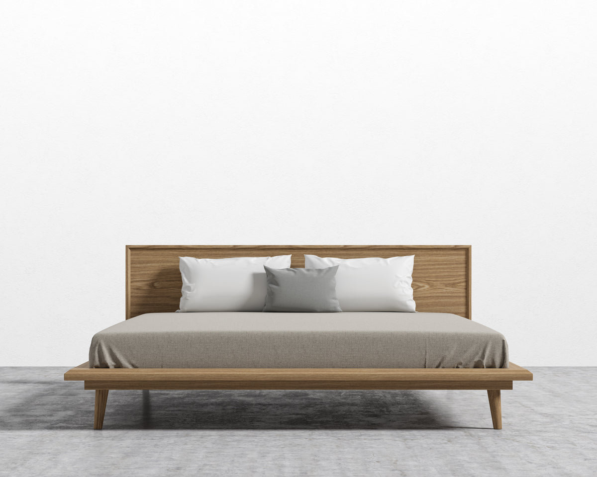 Asher Bed - Ash Veneer - Multiple Options Available