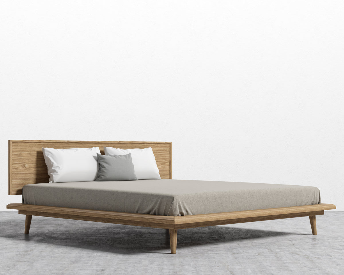 Asher Bed - Ash Veneer - Multiple Options Available