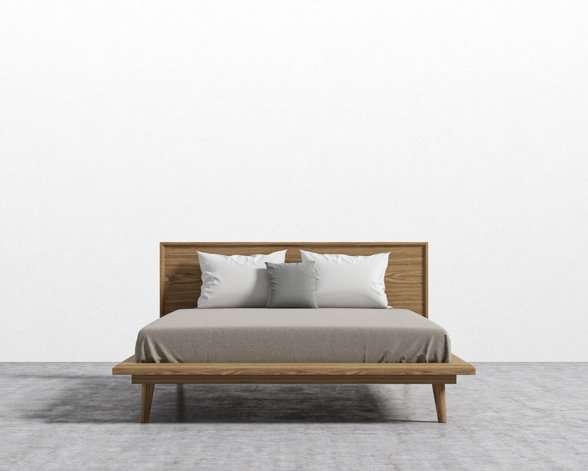 Asher Bed - Ash Veneer - Multiple Options Available