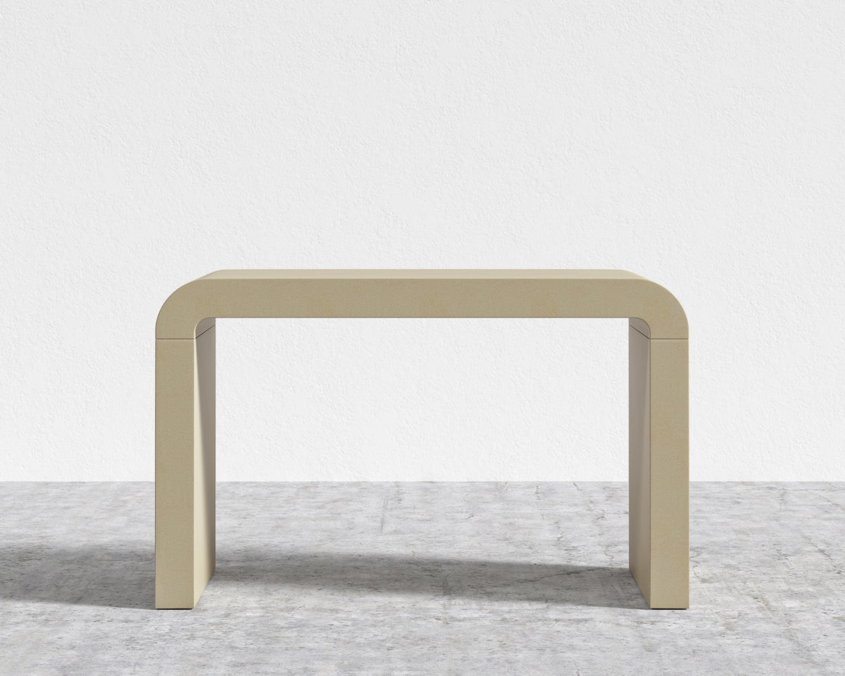 Cascadia Desk - Olympia Wax Concrete, 63in | 160cm