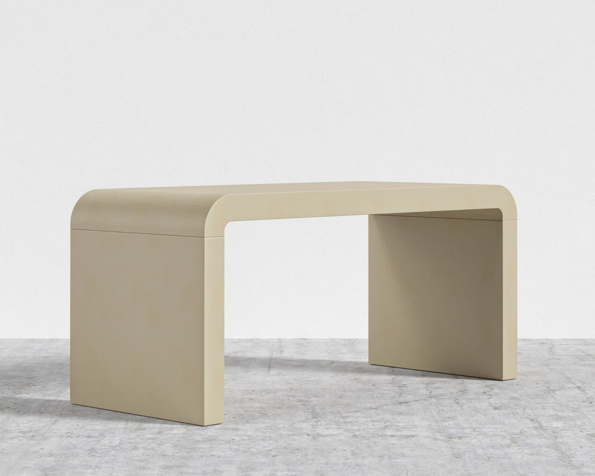 Cascadia Desk - Olympia Wax Concrete, 63in | 160cm