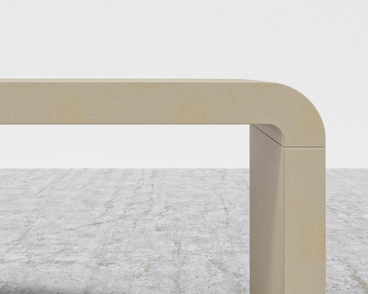 Cascadia Desk - Olympia Wax Concrete, 63in | 160cm