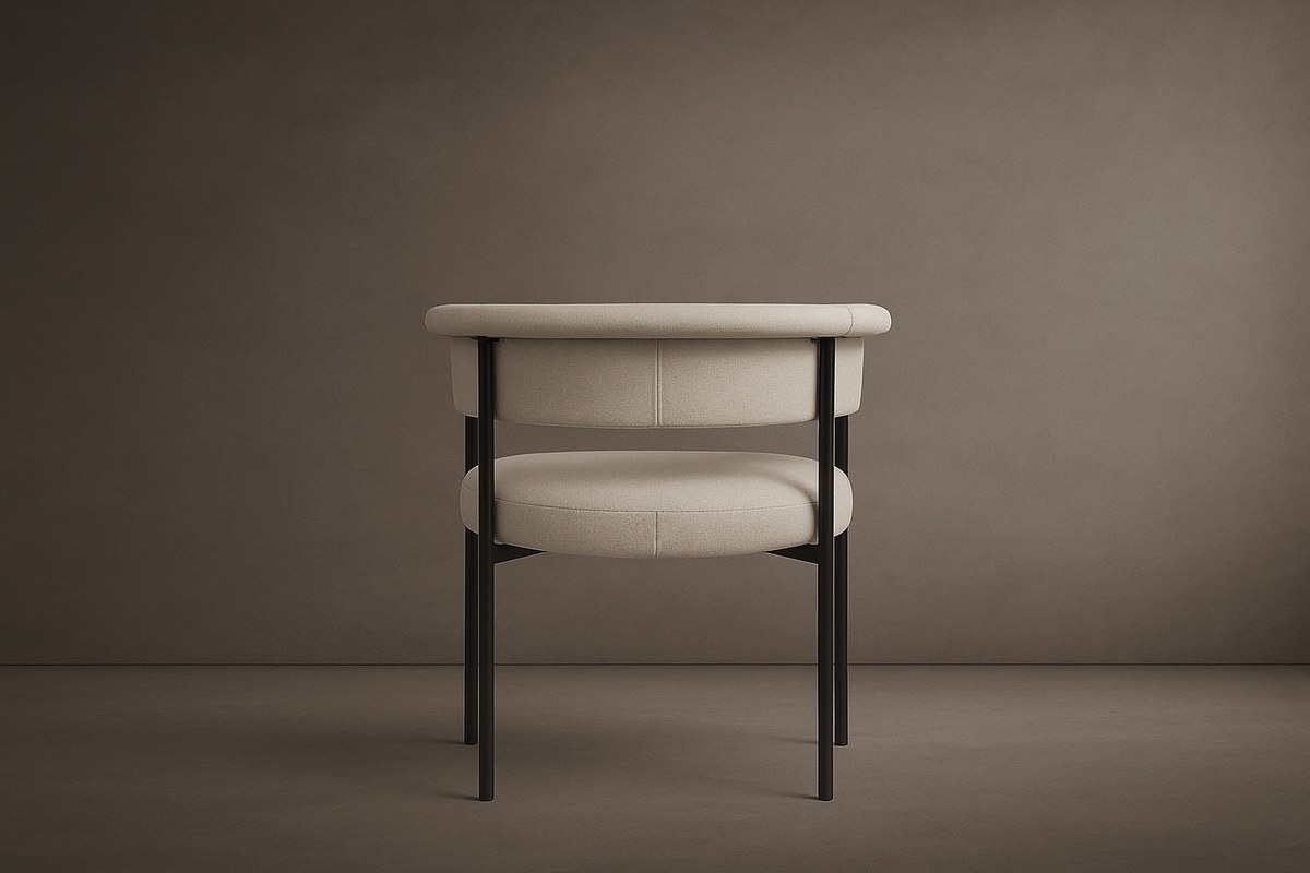 Elysian Dining Chair - Modern Felt: Nimbus