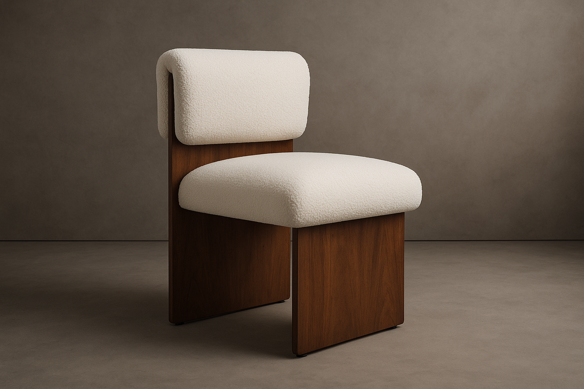 Eira Chair - Bouclé: Opal