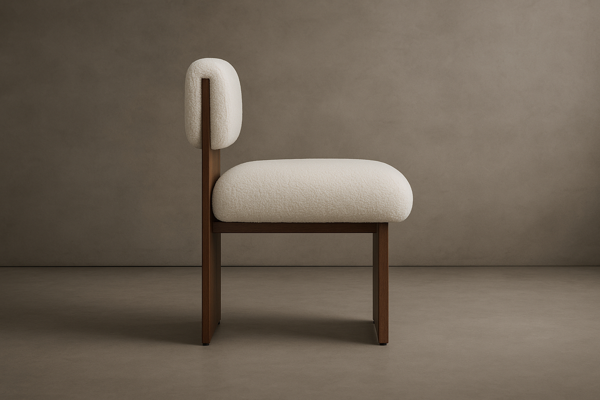 Eira Chair - Bouclé: Opal