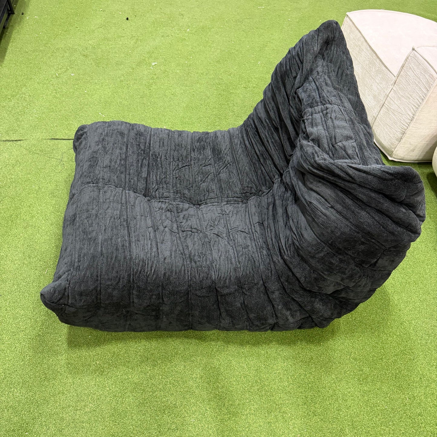 Mod1973 Lounge Chair - Chenille Weave: Black