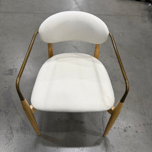 Mira Armchair - Modern Felt: Nimbus