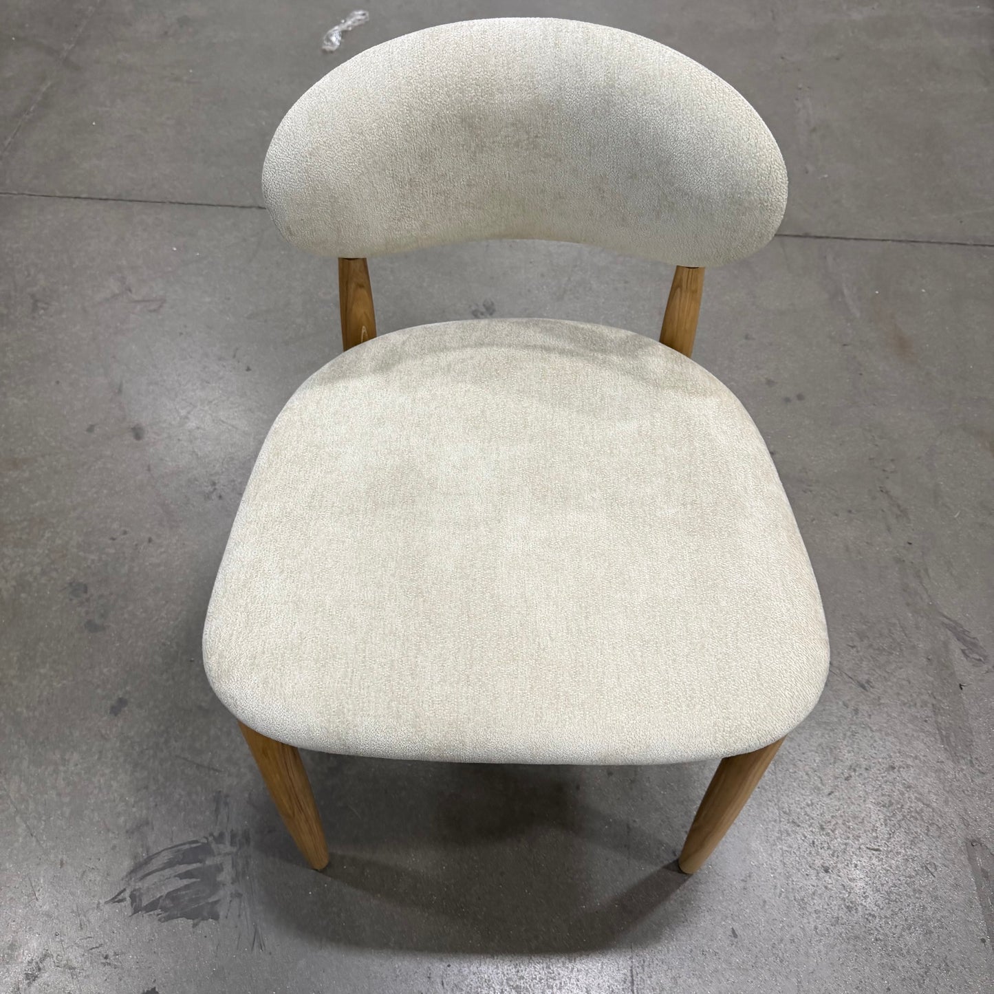 Mira Side Chair - Chenille Weave: Stone
