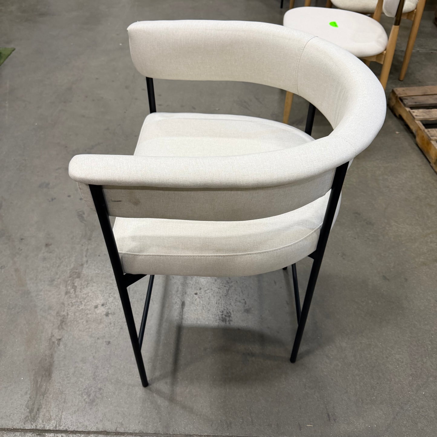 Elysian Counter Stool - Modern Felt: Nimbus