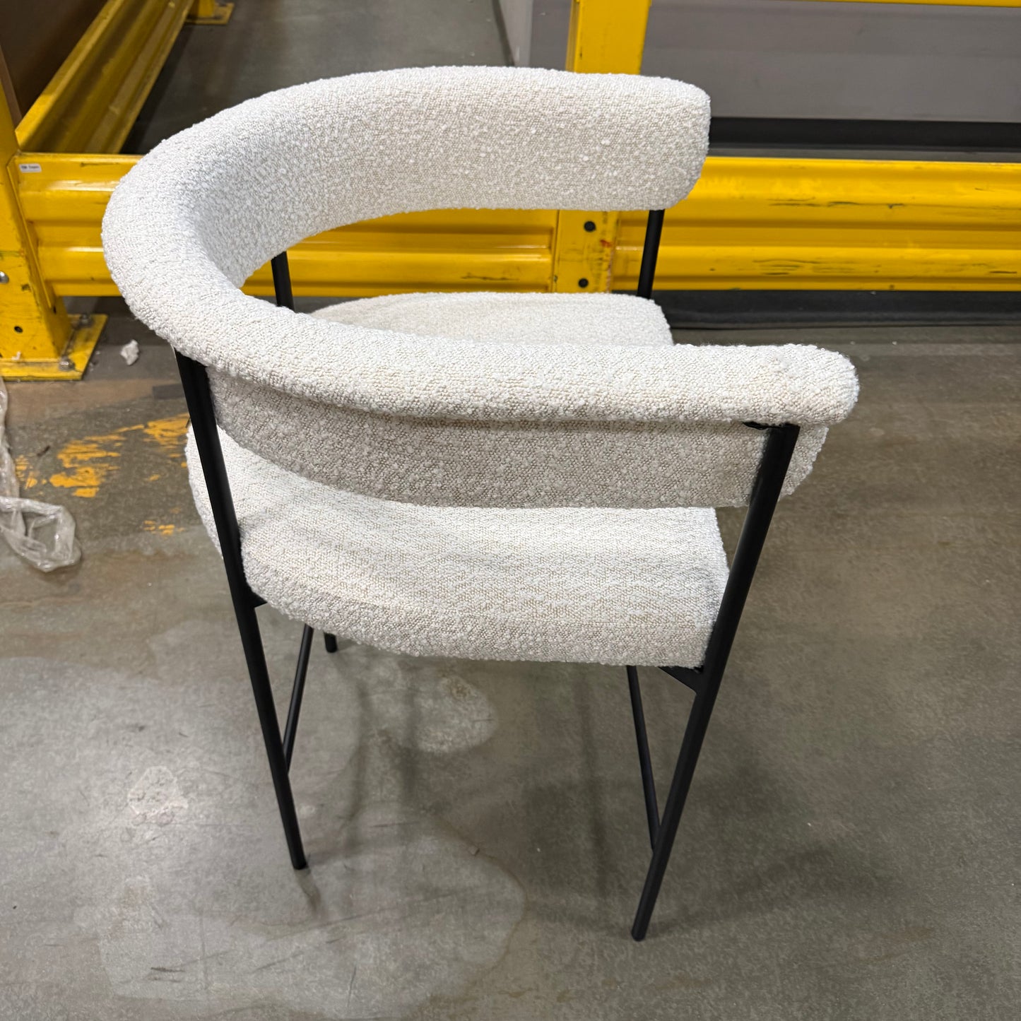 Elysian Counter Stool - Bouclé: Opal