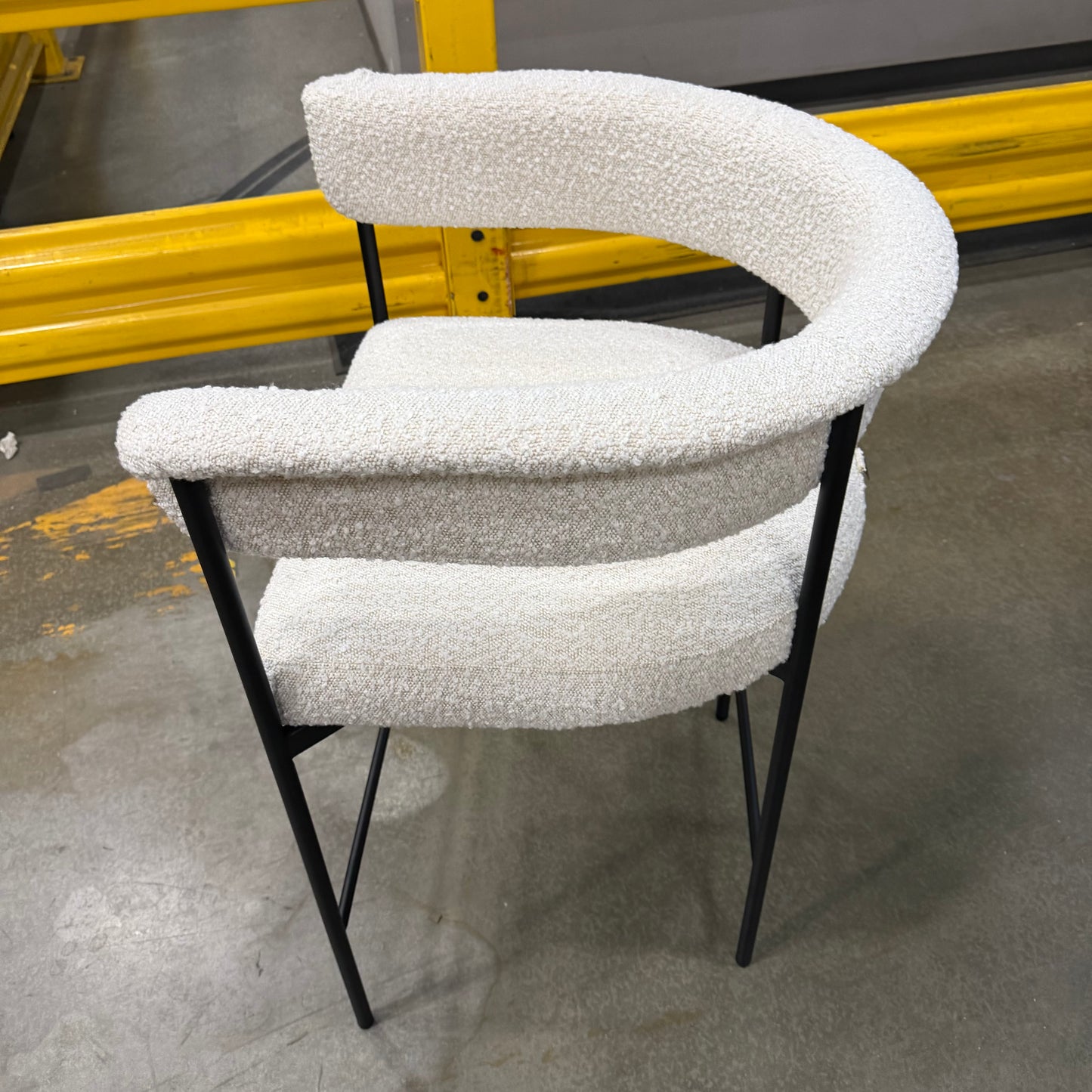 Elysian Counter Stool - Bouclé: Opal