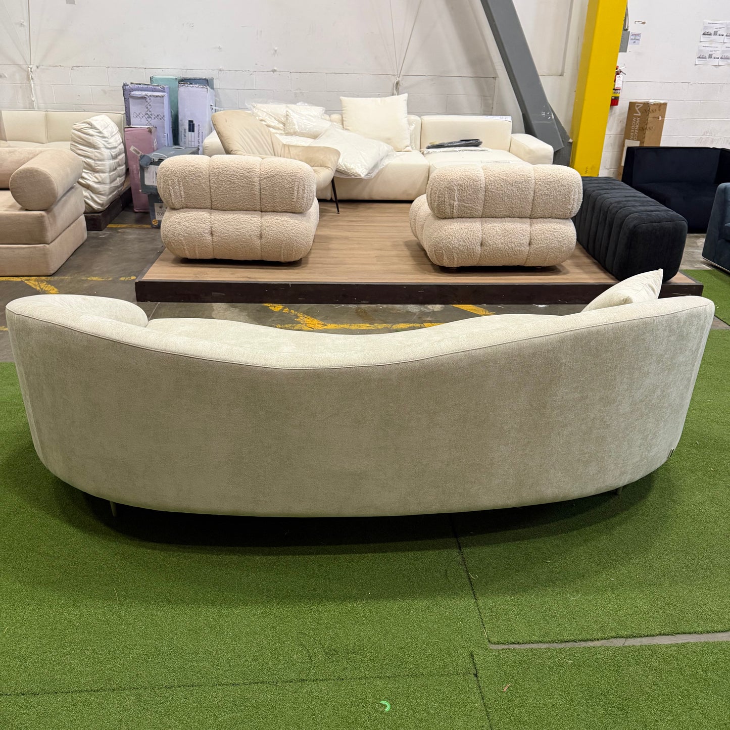 Crescent Sofa - Multiple Options Available