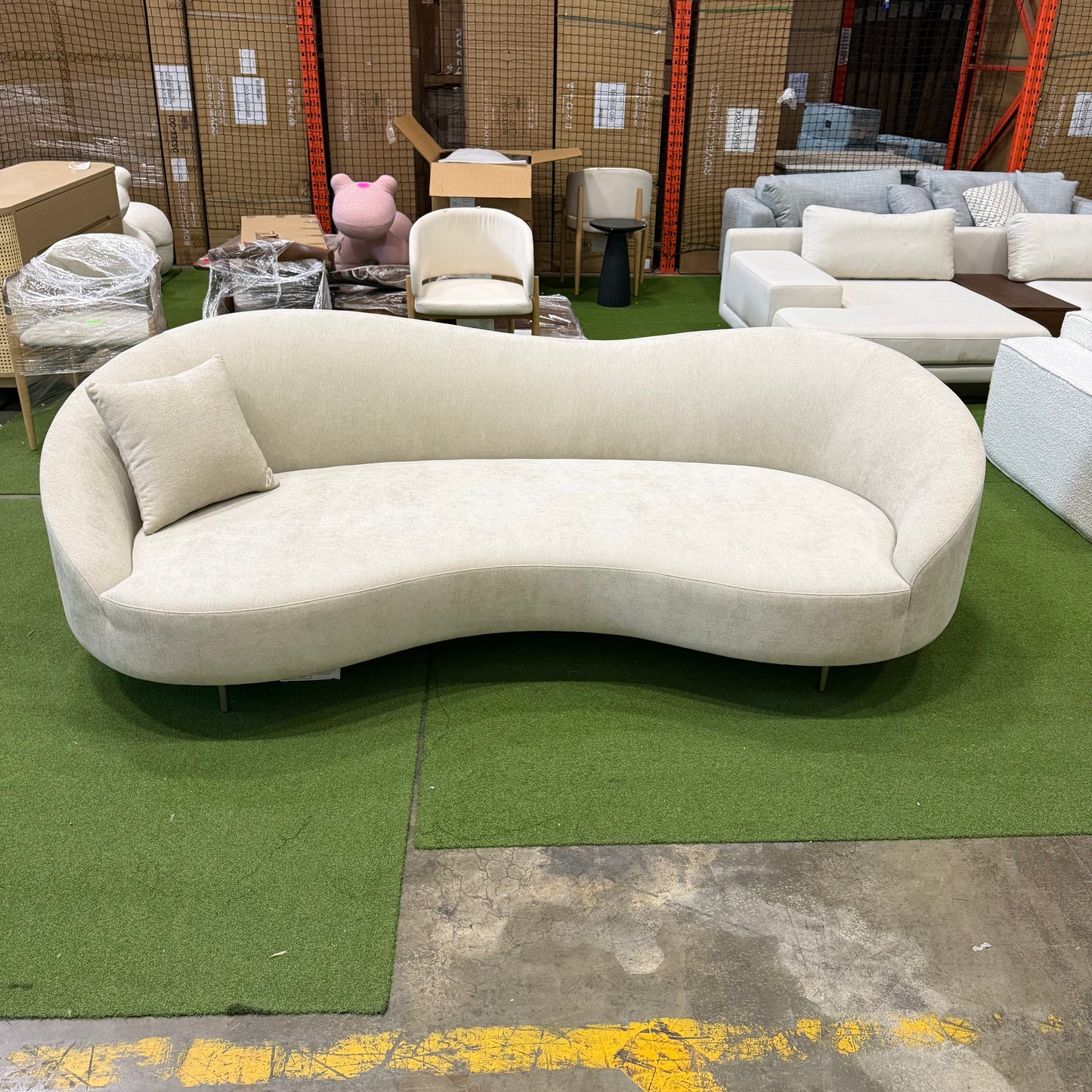 Crescent Sofa - Multiple Options Available