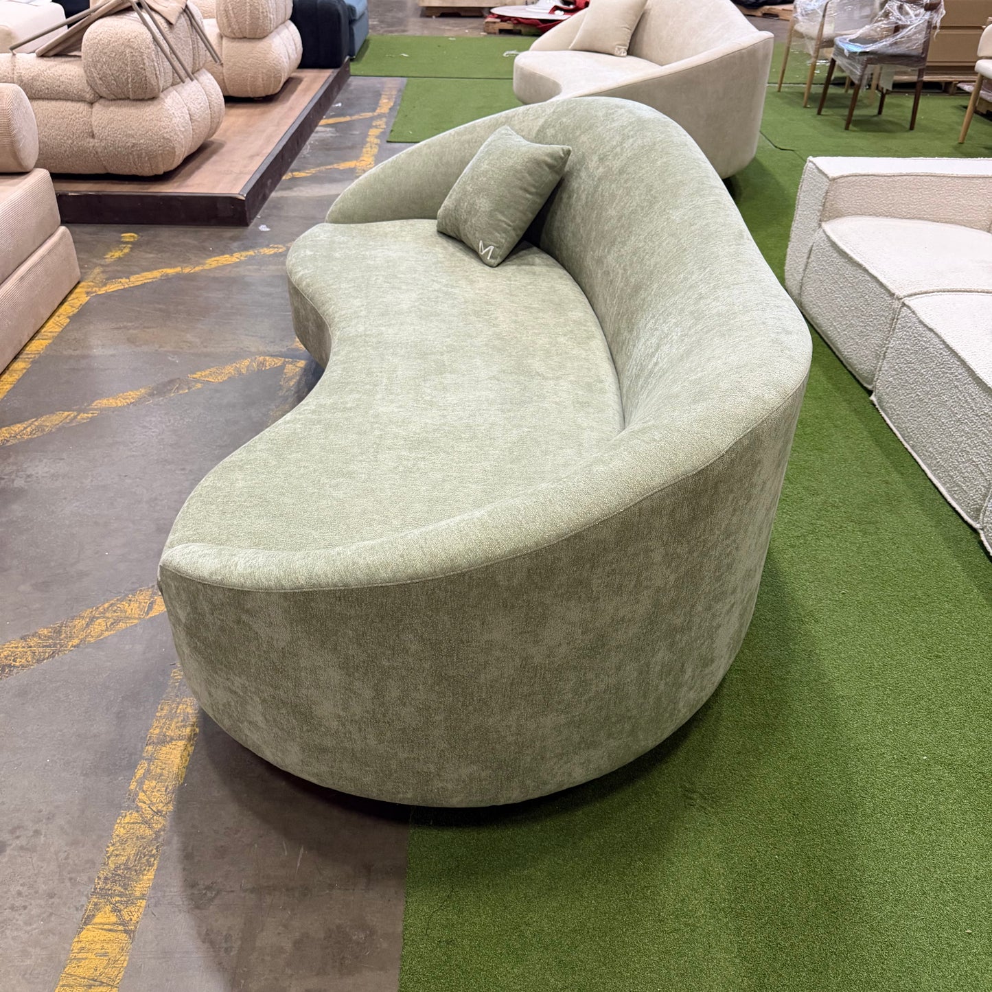 Crescent Sofa - Multiple Options Available