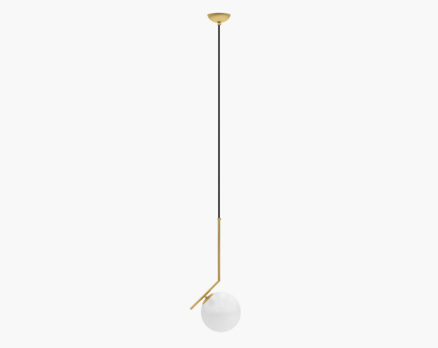 Iris Pendant - Brass Finish