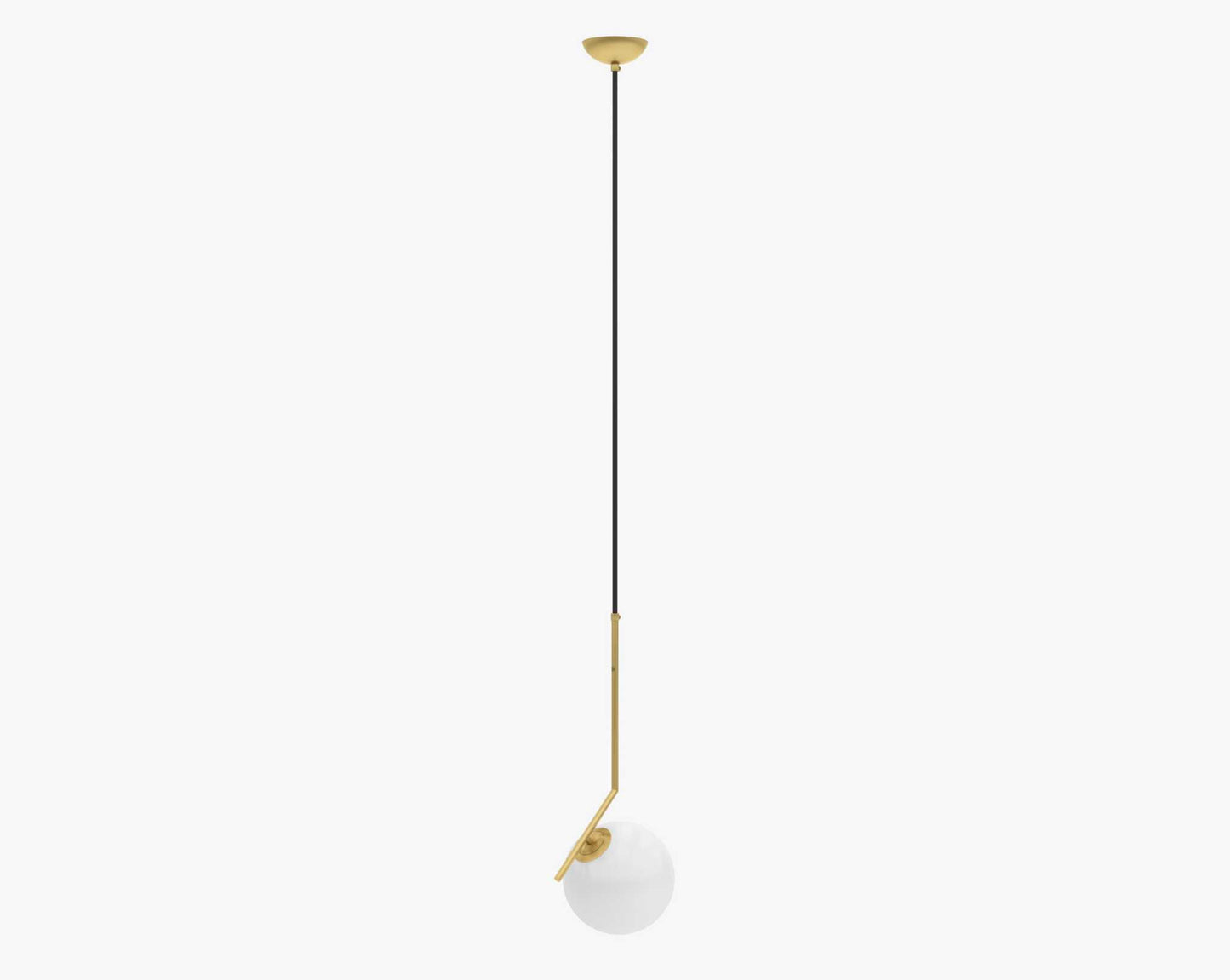 Iris Pendant - Brass Finish