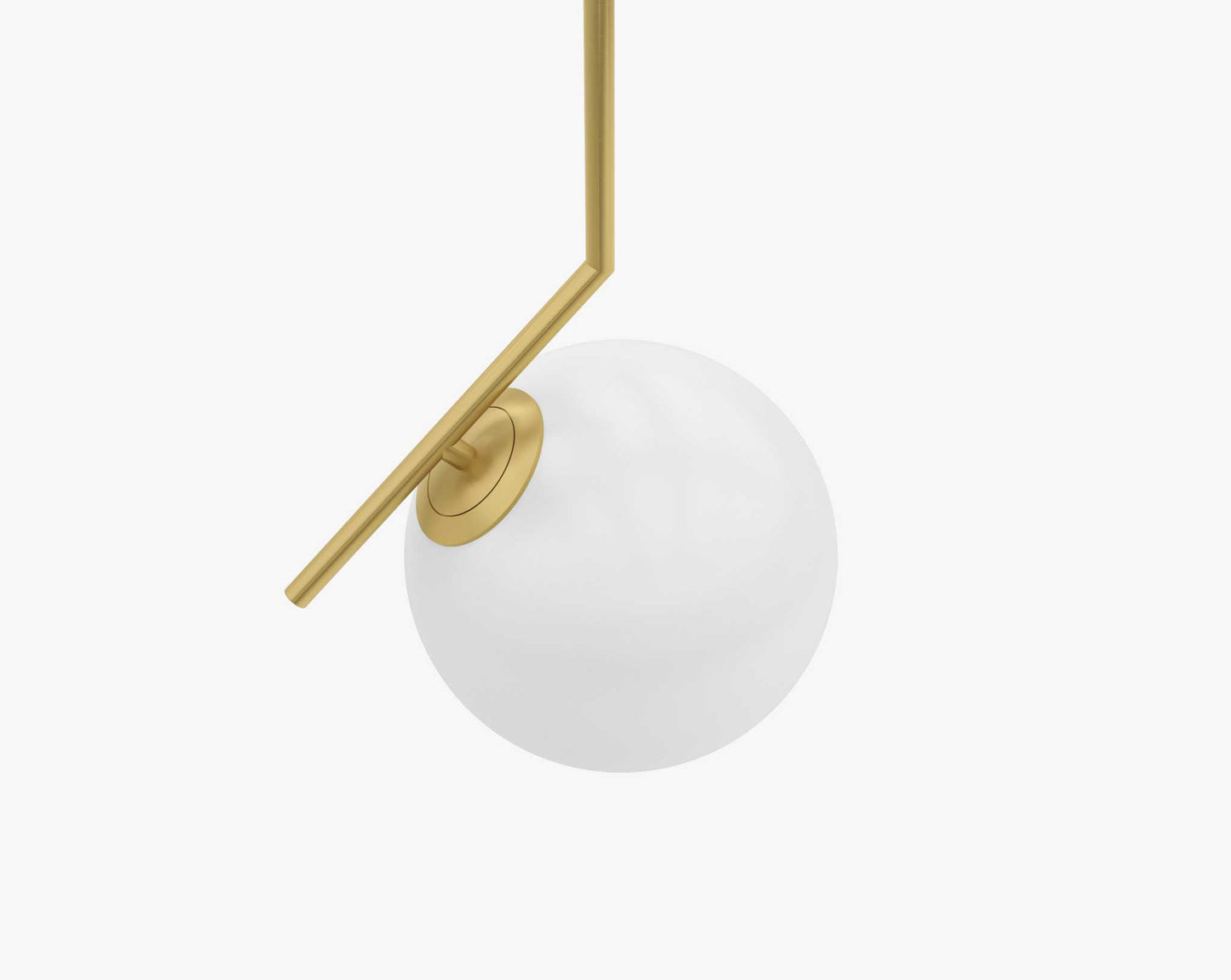 Iris Pendant - Brass Finish