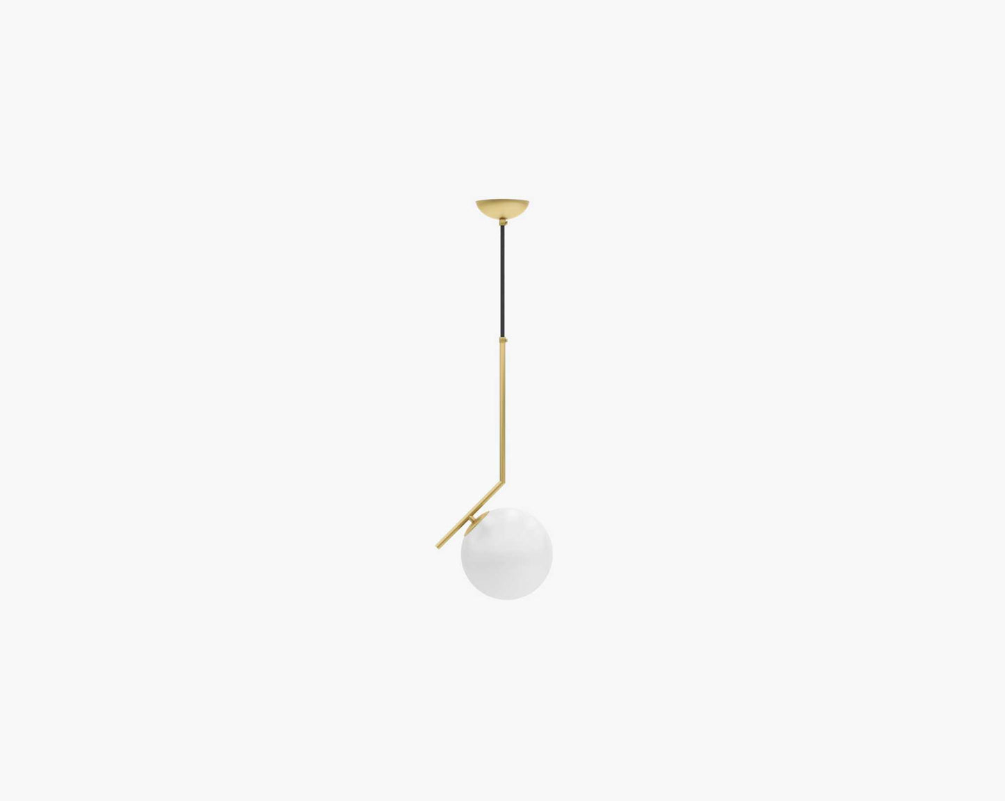 Iris Pendant - Brass Finish