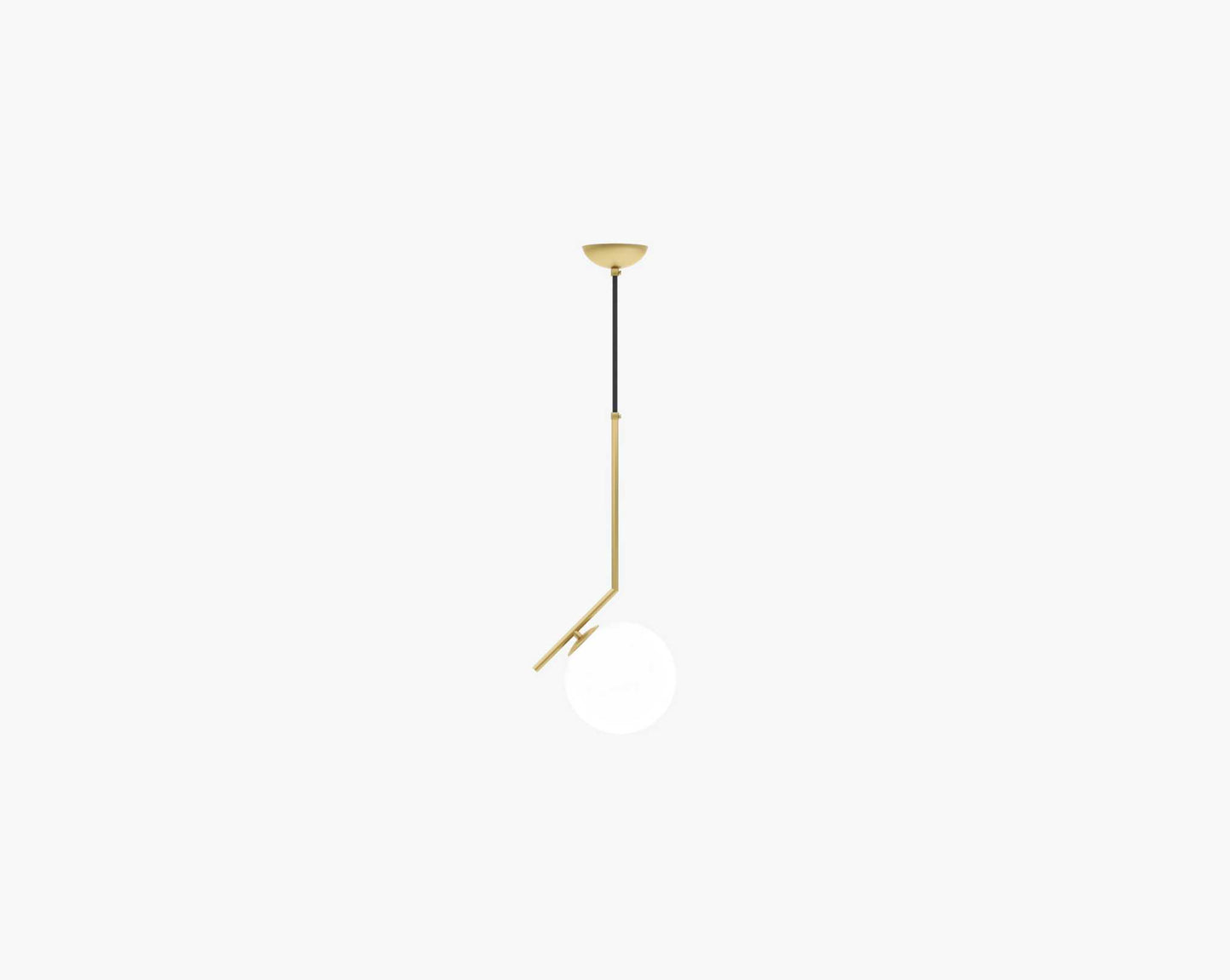 Iris Pendant - Brass Finish