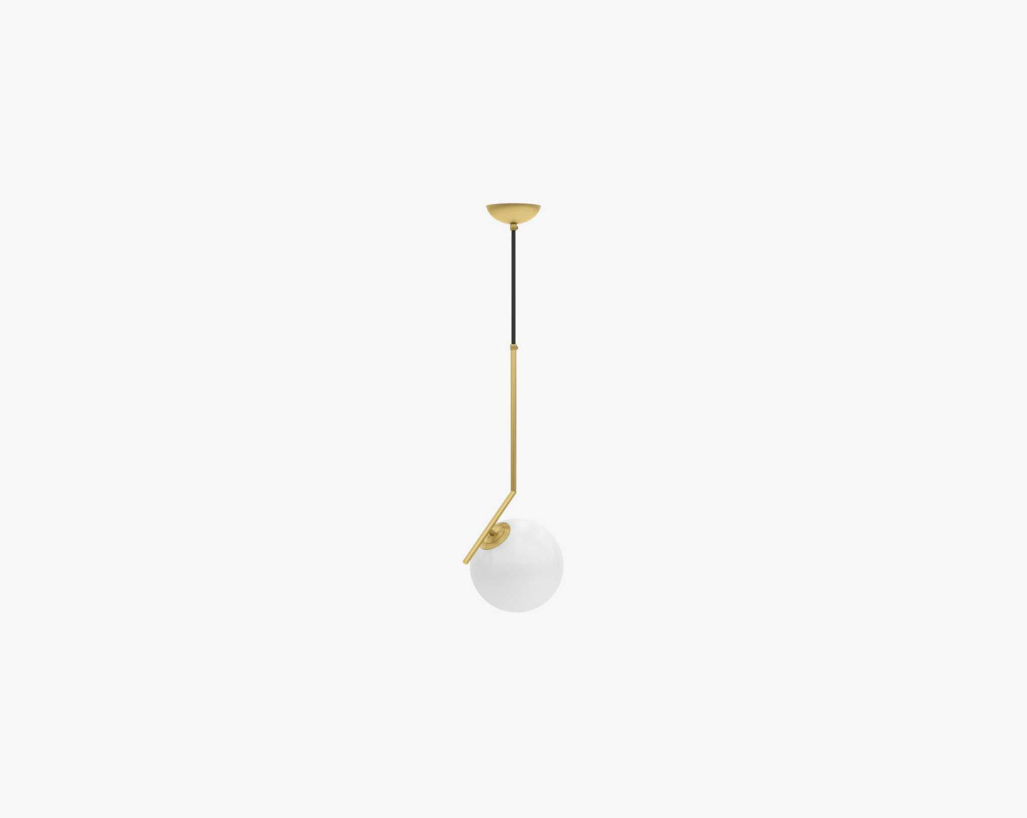 Iris Pendant - Brass Finish