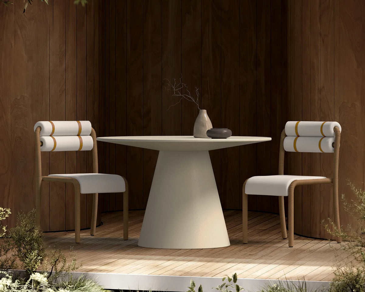 Winston Concrete Dining Table - Olympia Wax Concrete, 48"