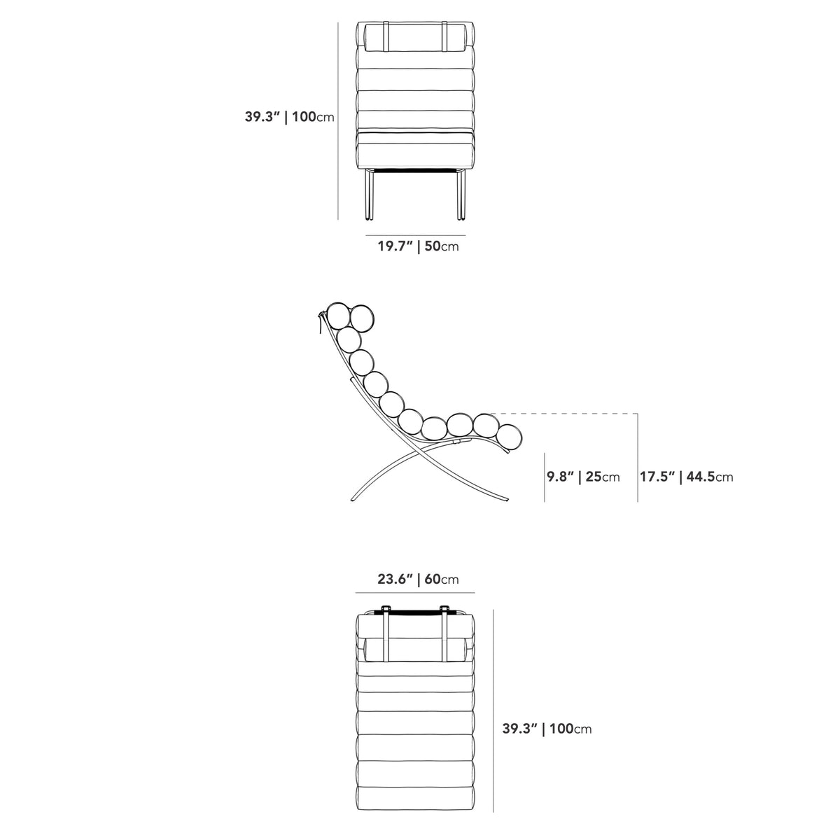 Jericho Lounge Chair - Multiple Options Available