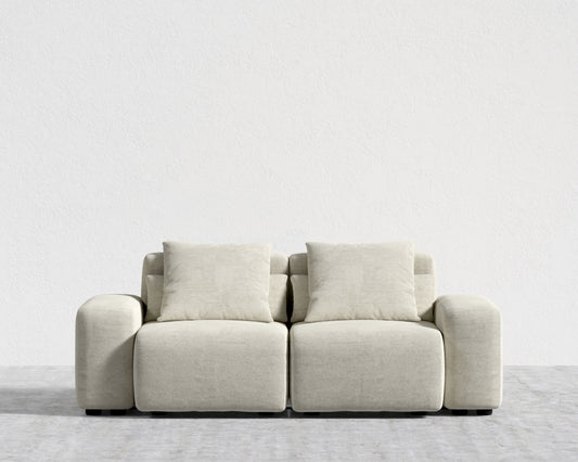 Kaye Sofa S - Essential Cloud Weave: Birch