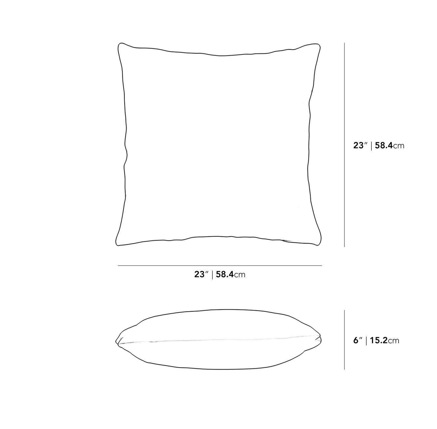Large Pillow  - Plush Velvet: Cobalt