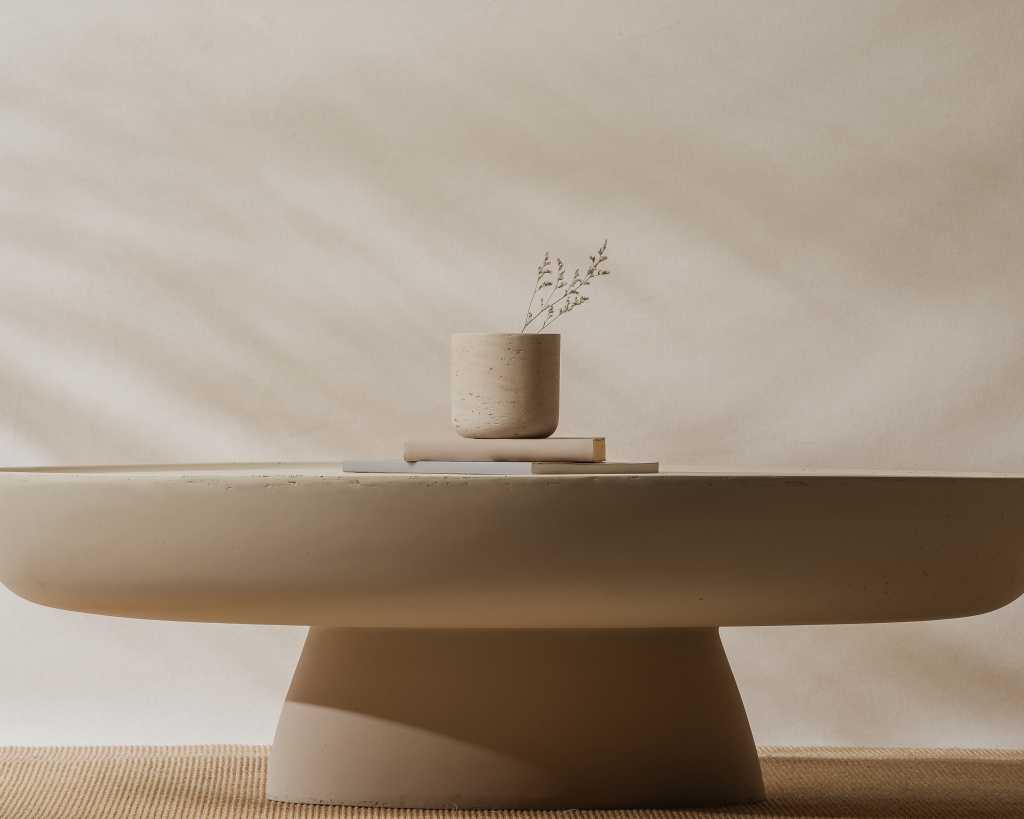 Maria Coffee Table - Olympia Wax Concrete