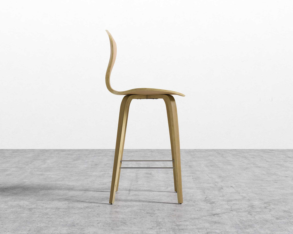 Norman Counter Stool - Natural Oak