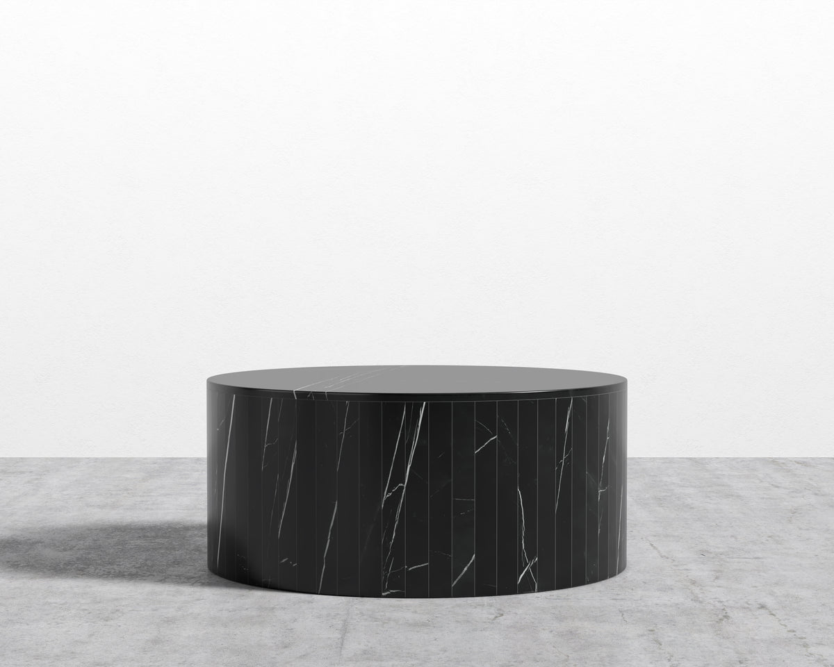 Nova Coffee Table - Black Marble