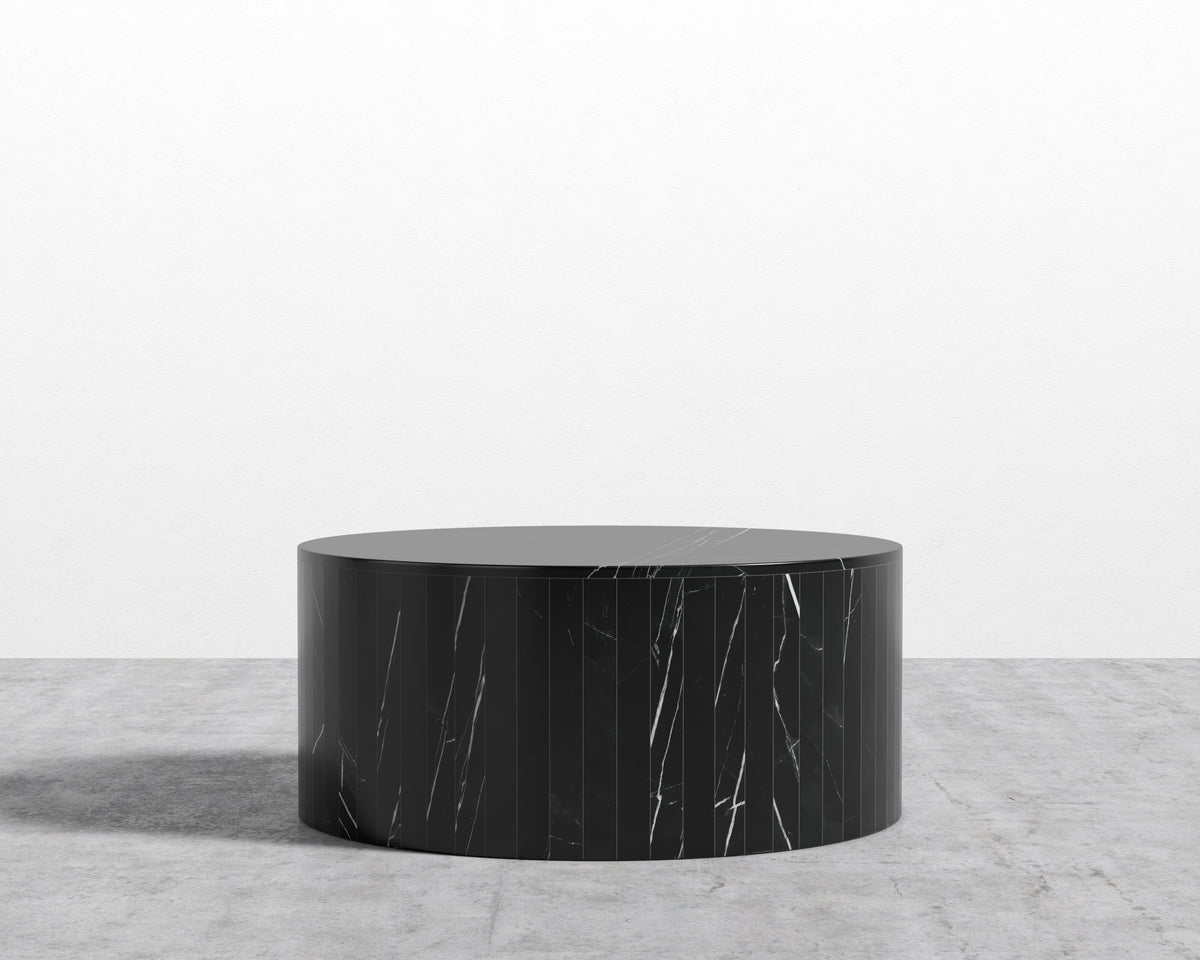 Nova Coffee Table - Black Marble