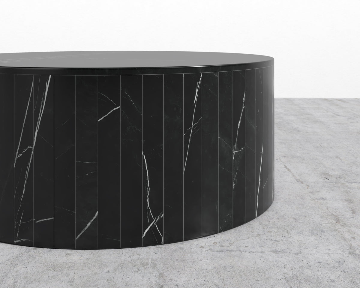 Nova Coffee Table - Black Marble