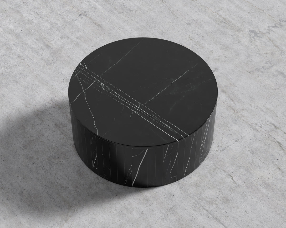 Nova Coffee Table - Black Marble