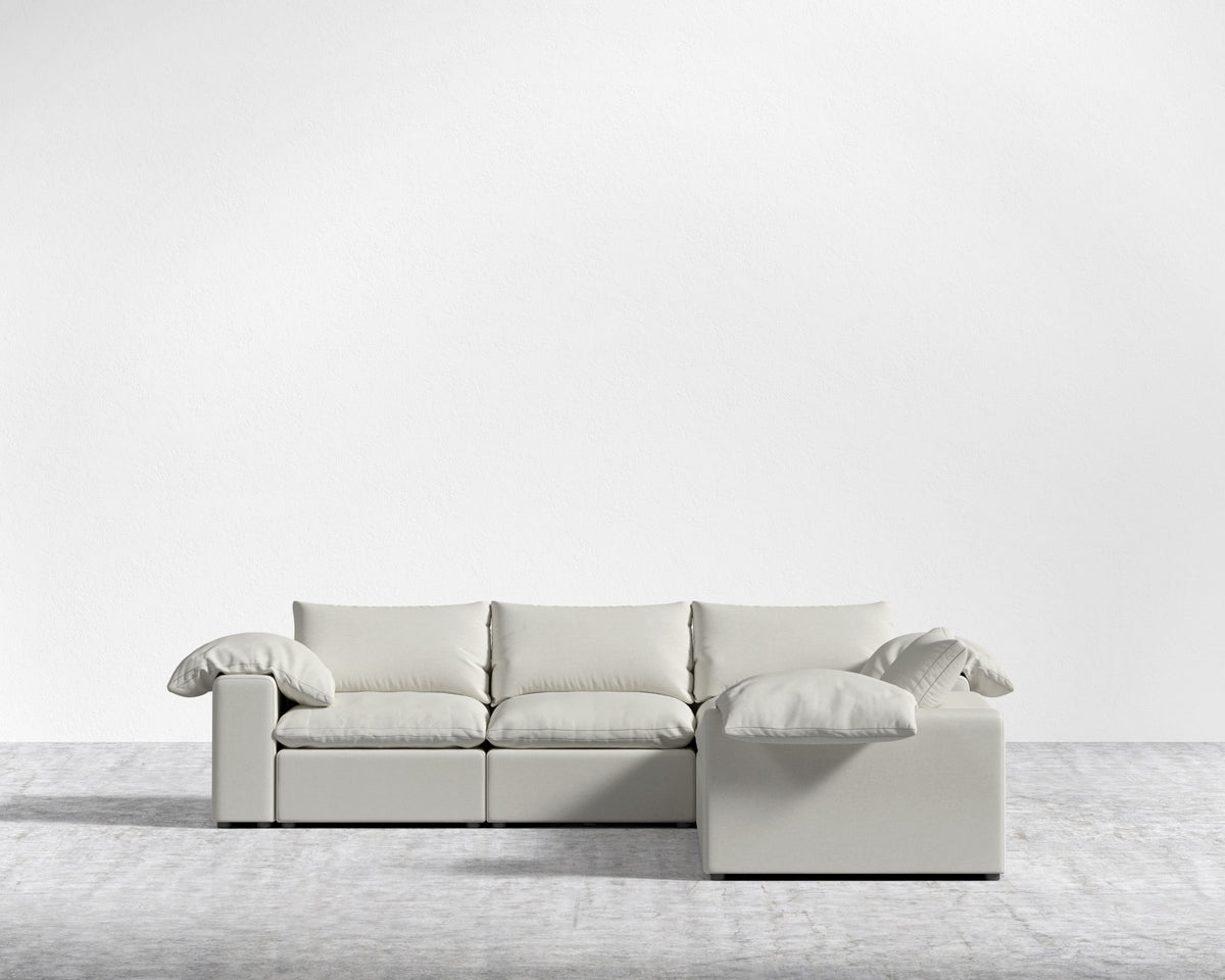 Nuvo L-Sectional - Modern Felt: Alesund