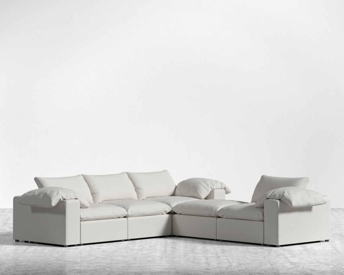 Nuvo L-Sectional - Modern Felt: Alesund
