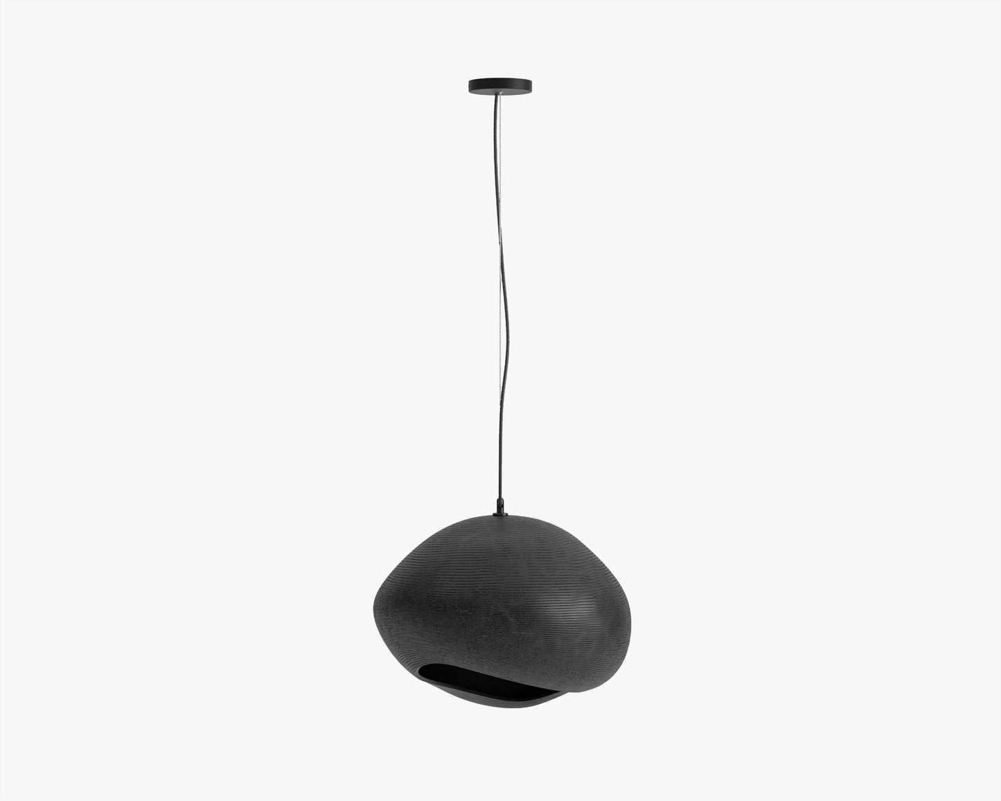 Organa Pendant - Large, Matte Black