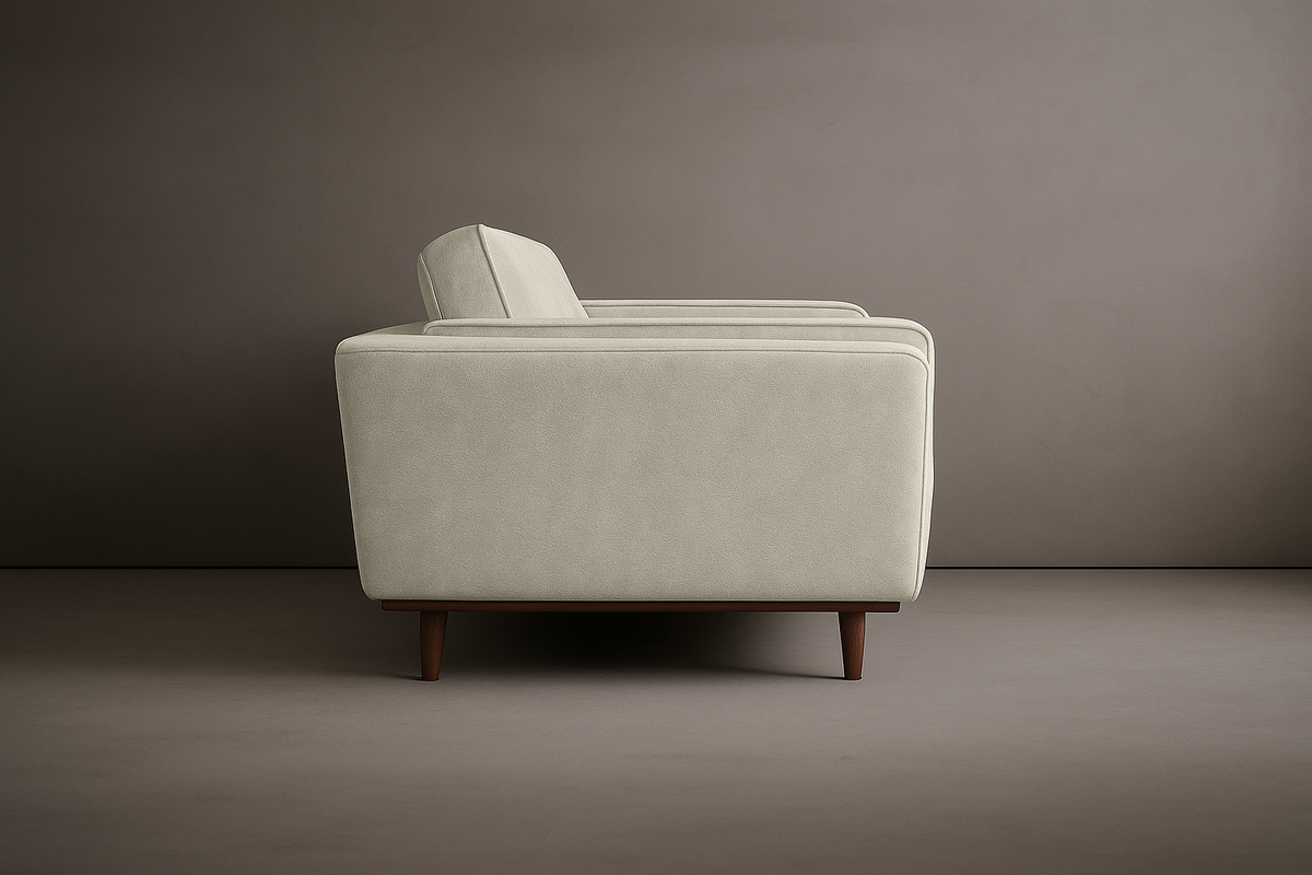 Enzo Sofa - Chenille Weave: Stone