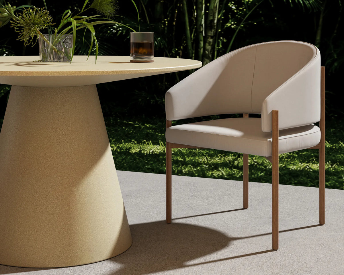 Winston Concrete Dining Table - Olympia Wax Concrete, 48"
