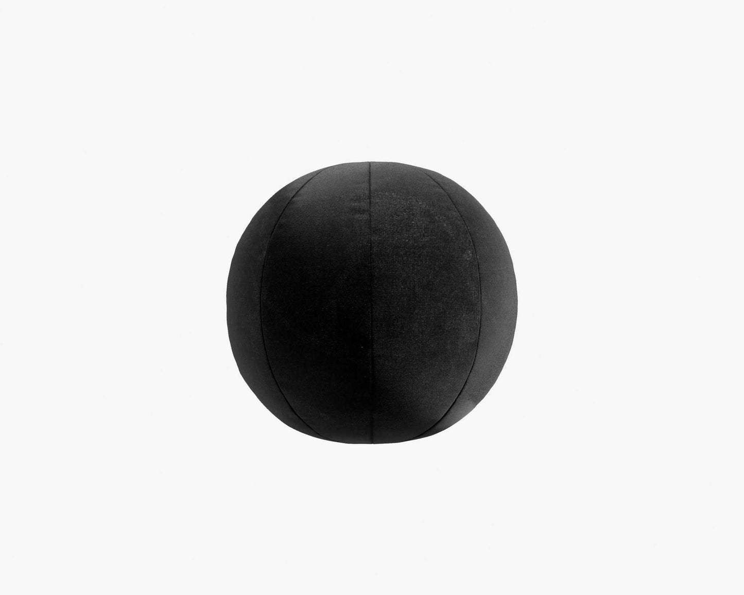 Sphere Pillow - Plush Velvet: Black